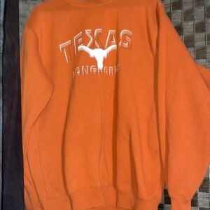 Texas Longhorns Orange Sweater